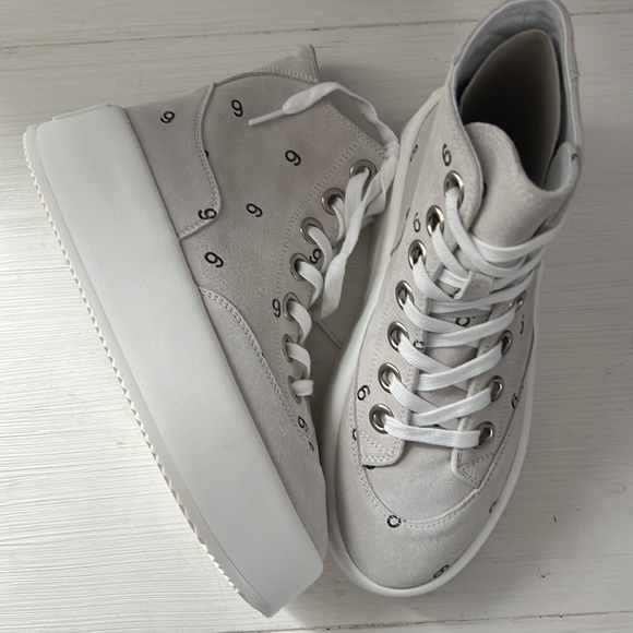 Maison Martin Margiela Shoes - MM6 Maison Margiela platform lace-up sneakers